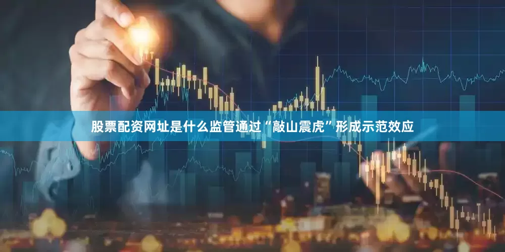 股票配资网址是什么监管通过“敲山震虎”形成示范效应